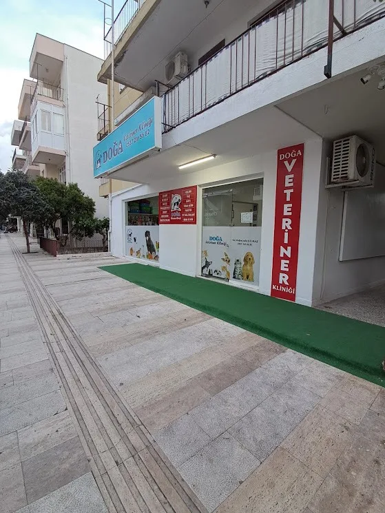Doğa Veteriner Kliniği sokaktan görünüm